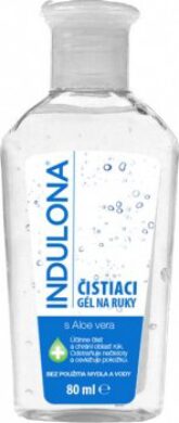 Indulona čistící gel na ruce 80 ml s Aloe Vera  (8201)