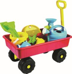 Dětský zahradní vozík s příslušenstvím - Vozk zahradn dtsk s psluenstvm